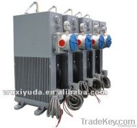 concrete mixer oil cooler radiator