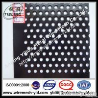 Powder coated perforated metal sheet