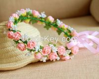 2015 product CHRISTMAS decorative artificial flower garland wedding