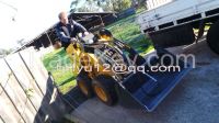 ML525W WHEEL LOADER mini skid steer loader with grapple attachment  