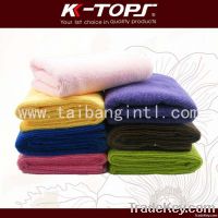 High absorption colorful microfiber cloth for household cleaning