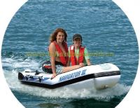 Rubber inflatable boat