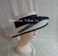 YRSM14075 Sinamay Hat, Derby Hat, Church