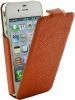 Stand wallet leather case for iphone &amp; Flip leather case for iphone 4/4S