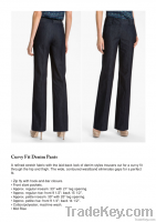 Curvy Fit Denim Pants