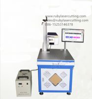 3-5W.UV Fiber Laser Marking Machine for glass