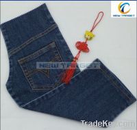 cotton polyester stretch slub denim fabric