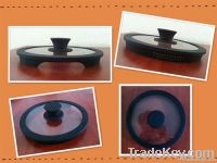 Drain hole silica glass lid