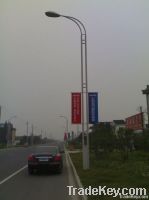 street dual arm lamp pole led streetlight transmission line pole