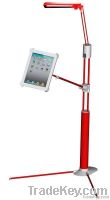 Floor LED lamp stand for iPad