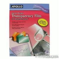 Apollo Quick Dry Ink Jet Printer Film, 8.5 x 11 Inch Sheets