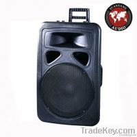 15" Power Plastic Active Portable Speaker