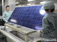 Polycrystalline silicon solar panel 100W, high efficiency solar panel