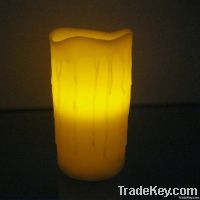 crater shape flameless candles with realistic flicker