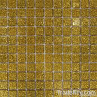 Golden Glass Mosaic Tile