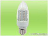 3w 60SMD candle LED light bulbs corn LED bulbs