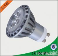 4X1W High-power LED spotlight