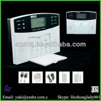 2014 Intelligent home security GSM Alarm System GSM-500 with LCD display