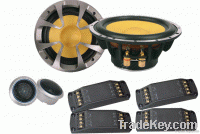 6.5'' speaker component kit 200 watts(max) 30mm Silk Dome Tweeter