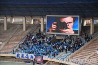 P16mm outdoor flexible LED display