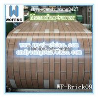 wood finish color coated steel ppgi printech camouflag grain ppgi /ppgl