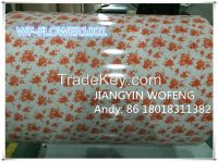 flower wood finish color coated steel ppgi printech camouflag grain ppgi /ppgl