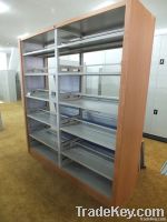 knock down structure metal book shelf