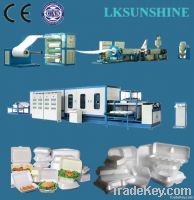 PS fast food box making machine