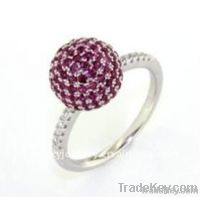 micro pave setting set rings