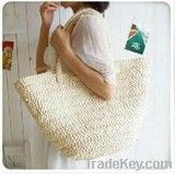 Hand Woven Straw/Corn Husk Handbag/Tote Bag