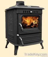 cast iron wood burning stove