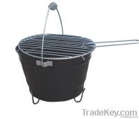 Barrel Charcoal BBQ Grill