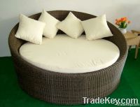 Rattan Furniture Lounge Bed