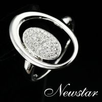 Micropave Brass Ring