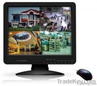 15Inch LCD all-in-one hd h 264 dvr 4 channel