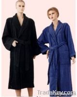 100% cotton robe