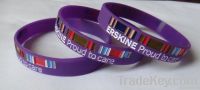 Adult size silicone bracelet