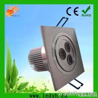 CE&Rohs high quality 3W square led downlight