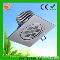 (American chip)7W square commercial led ceiling light for indoors