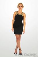 Sequin Detail Peplum Top