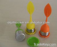 silicone and S.steel 304L tea ball tea tool tea infuser