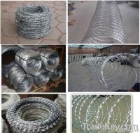 Concertina razor barbed wire
