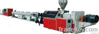 Plastic pipe production line