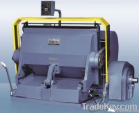 Creasing and die cutting machine