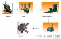 Charcoal briquette machine with low price//008618703616828