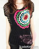 Hand Crochet Women  Garment