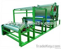 vertical super glue mesh belt laminating mahcine