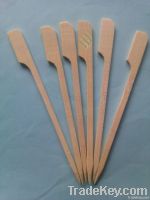 Bamboo paddle skewer