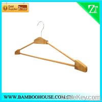 Bamboo clothes hanger