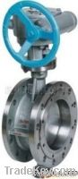 marine worm gear butterfly valve flange type